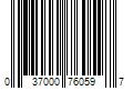 Barcode Image for UPC code 037000760597