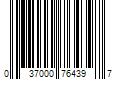 Barcode Image for UPC code 037000764397