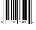 Barcode Image for UPC code 037000764434