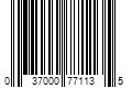 Barcode Image for UPC code 037000771135