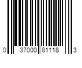 Barcode Image for UPC code 037000811183