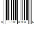 Barcode Image for UPC code 037000833086