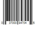 Barcode Image for UPC code 037000847045