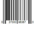 Barcode Image for UPC code 037000863670