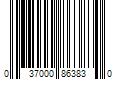 Barcode Image for UPC code 037000863830