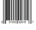 Barcode Image for UPC code 037000928157