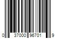 Barcode Image for UPC code 037000967019