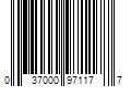 Barcode Image for UPC code 037000971177