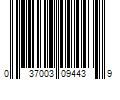 Barcode Image for UPC code 037003094439