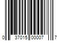 Barcode Image for UPC code 037015000077