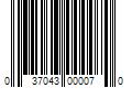 Barcode Image for UPC code 037043000070