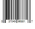 Barcode Image for UPC code 037049968817