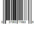 Barcode Image for UPC code 037063116836