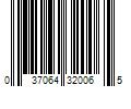 Barcode Image for UPC code 037064320065