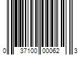 Barcode Image for UPC code 037100000623