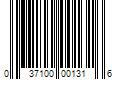 Barcode Image for UPC code 037100001316