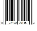 Barcode Image for UPC code 037100001453