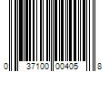 Barcode Image for UPC code 037100004058