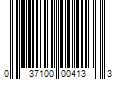 Barcode Image for UPC code 037100004133