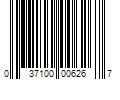 Barcode Image for UPC code 037100006267