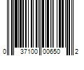 Barcode Image for UPC code 037100006502