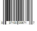 Barcode Image for UPC code 037100006717