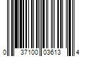 Barcode Image for UPC code 037100036134