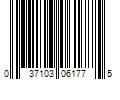 Barcode Image for UPC code 037103061775