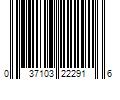 Barcode Image for UPC code 037103222916