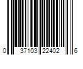 Barcode Image for UPC code 037103224026