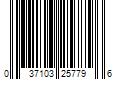 Barcode Image for UPC code 037103257796