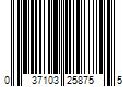 Barcode Image for UPC code 037103258755