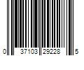 Barcode Image for UPC code 037103292285