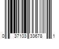 Barcode Image for UPC code 037103336781