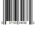 Barcode Image for UPC code 037103340382