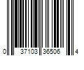 Barcode Image for UPC code 037103365064