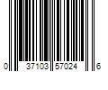 Barcode Image for UPC code 037103570246