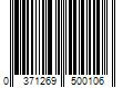 Barcode Image for UPC code 0371269500106