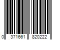 Barcode Image for UPC code 0371661820222