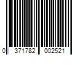 Barcode Image for UPC code 0371782002521