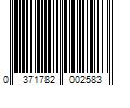 Barcode Image for UPC code 0371782002583