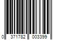 Barcode Image for UPC code 0371782003399