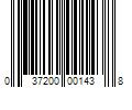 Barcode Image for UPC code 037200001438