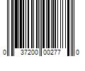 Barcode Image for UPC code 037200002770