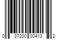 Barcode Image for UPC code 037200004132