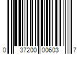 Barcode Image for UPC code 037200006037