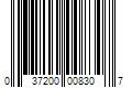 Barcode Image for UPC code 037200008307