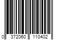 Barcode Image for UPC code 0372060110402