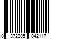 Barcode Image for UPC code 0372205042117