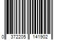 Barcode Image for UPC code 0372205141902